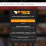African Lesbians Free Password