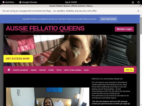 Aussie Fellatio Queens Full Com