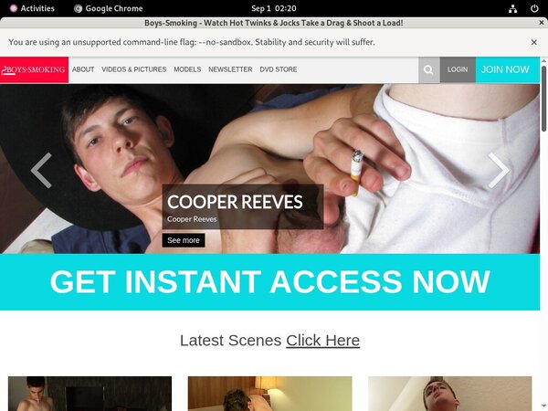 Boys-smoking.com Member Trial