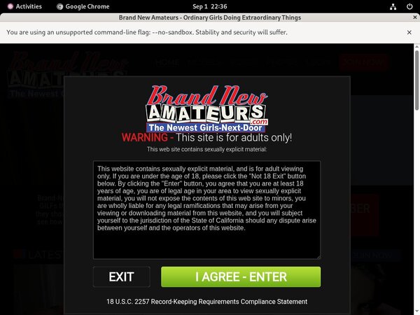 Brand New Amateurs Promo Tour
