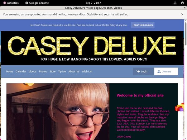 Casey Deluxe Sign Up Link