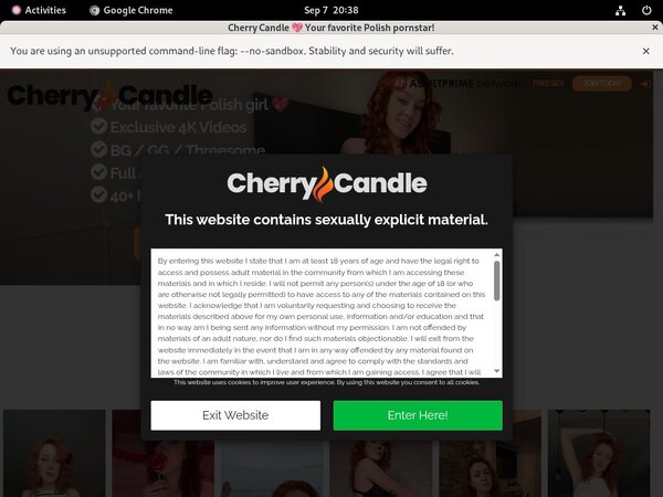 Cherrycandle Paypal Purchase