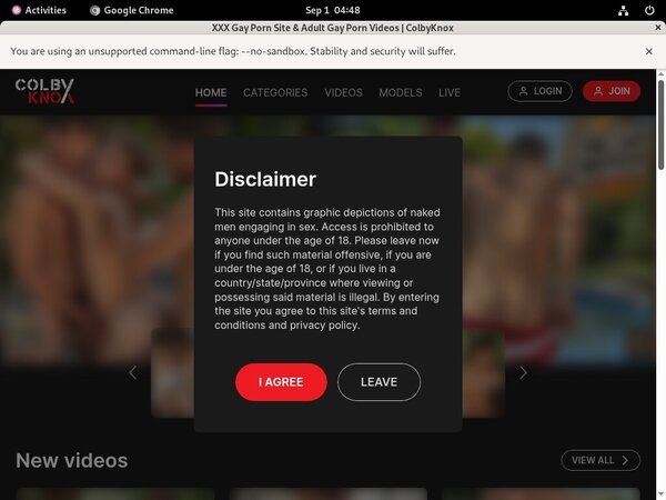 Colbyknox.com Free Trial Password