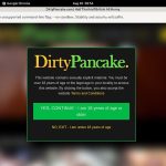 Dirty Pancake No Credit Card