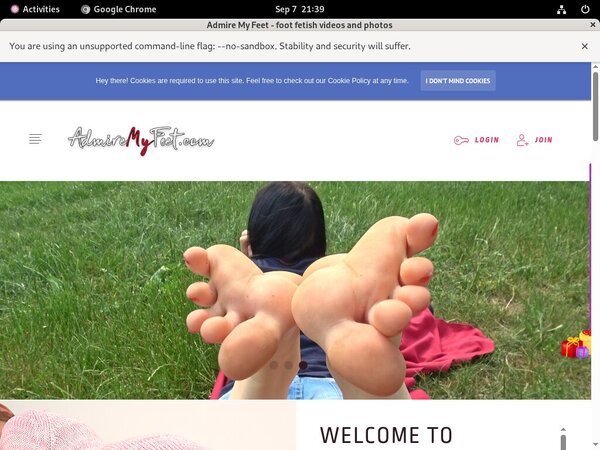 Discount Admire My Feet Trial Offer