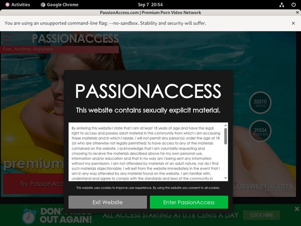 Discount Passion Access Link
