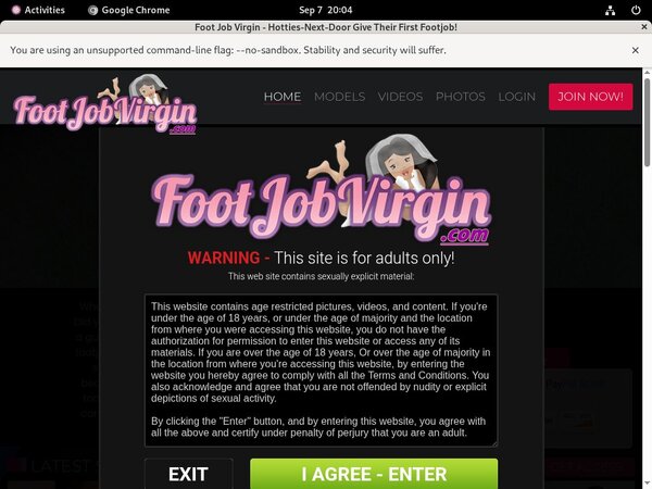 Footjobvirgin.com Porn Tube