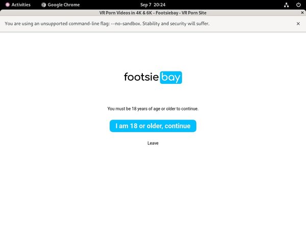 Footsiebay.com Full Site