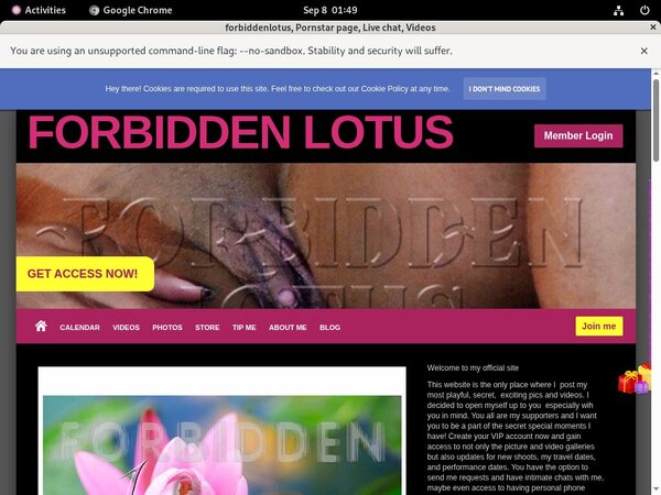 Forbiddenlotus Page