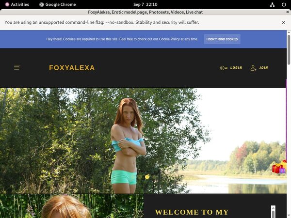 FoxyAleksa User Name