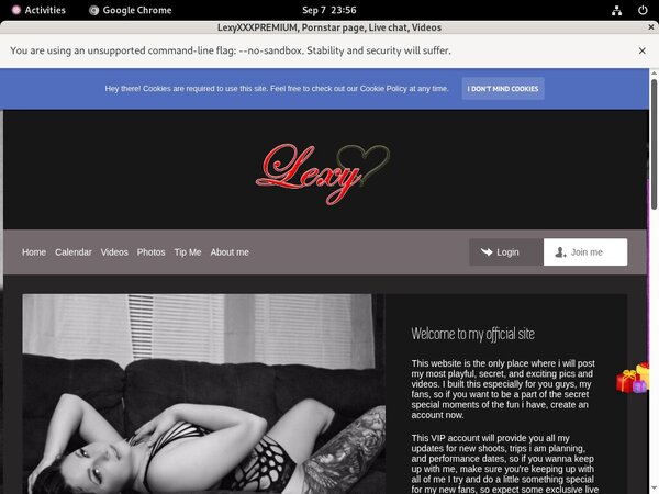 Free Login LexyXXXPREMIUM