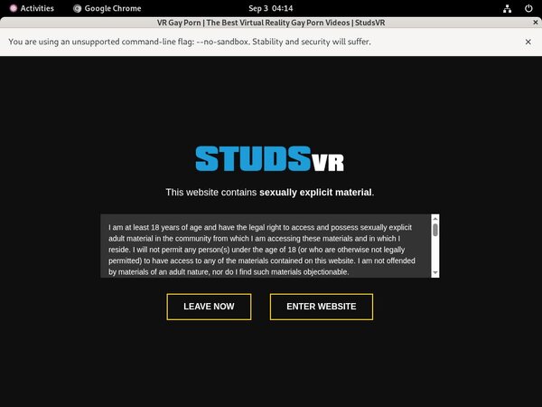Free Studs VR Account Login