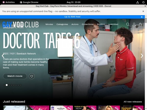 Gayvodclub.com Account Online