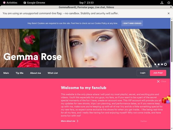 Get Gemmarose42.modelcentro.com Free