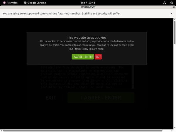 Get Willtilexxx Promo Code