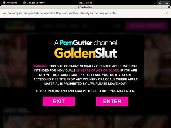 Goldenslut Account Membership