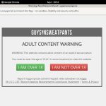 Guys In Sweatpants Subscription Deal
