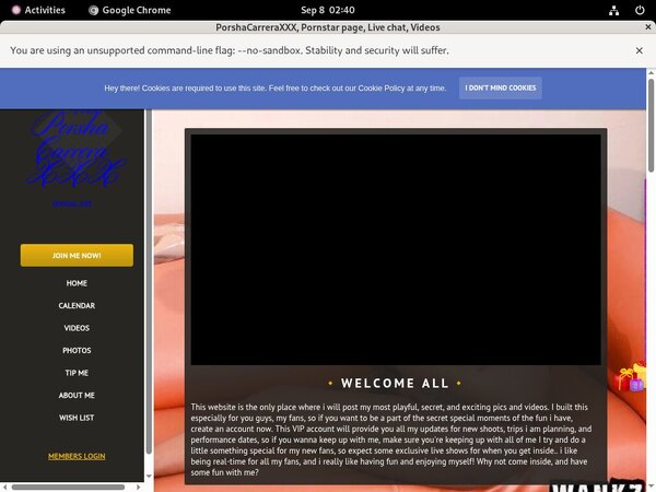 Iloveporshaxxx.modelcentro.com Premium Password