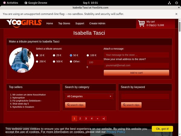 Isabella Tasci Pass Login