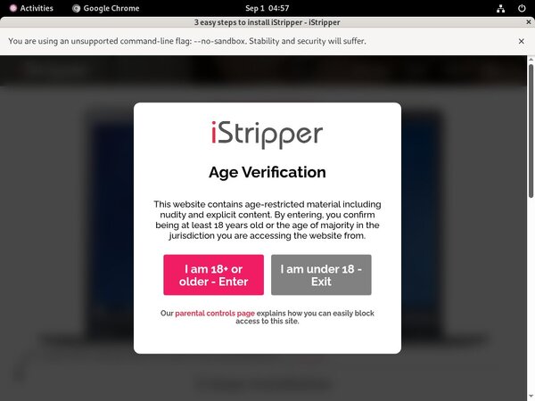 Istripper Credits Istripper Credits