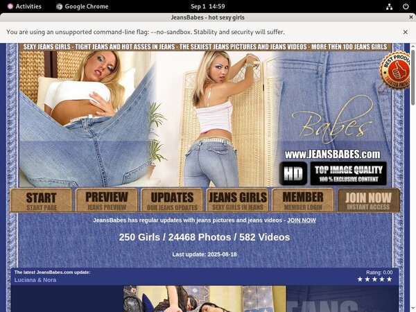 Jeans Babes Hq