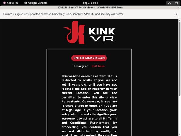 Kink VR Trial Offers