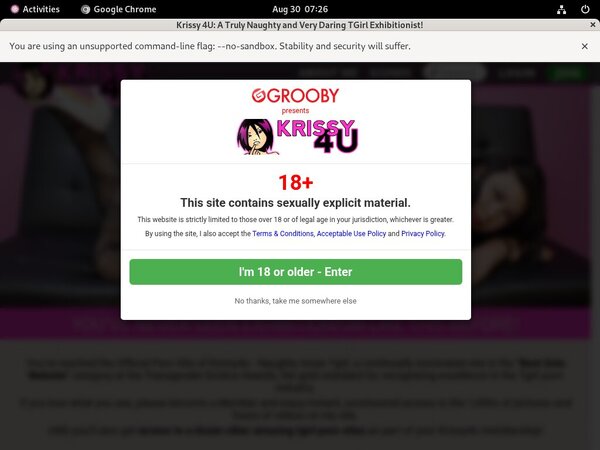 Krissy 4 U Account Discount Krissy 4 U Account Discount