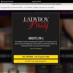 Ladyboy Pussy Id Password