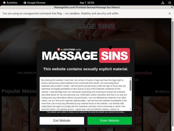 Massage Sins Rocketpay