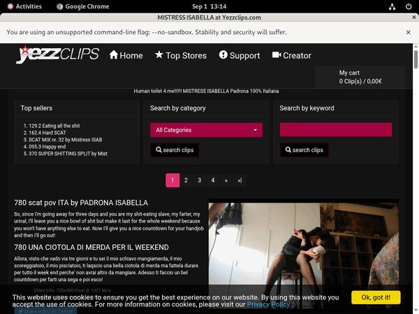 Mistress Isabellaaccountsfree