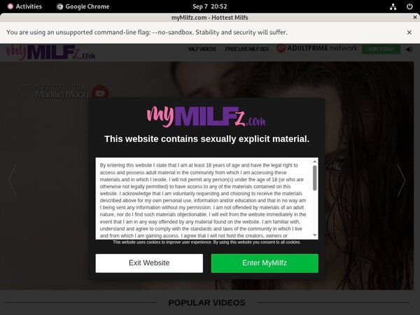 My Milfz Sign Up Again