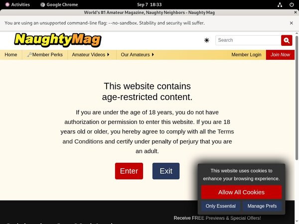 Naughty Mag Upcoming