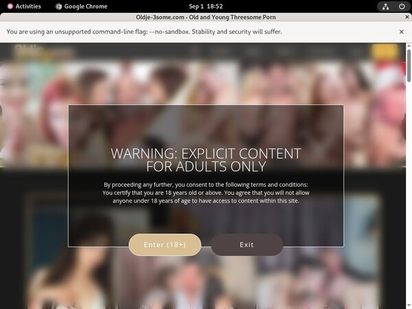 Oldje 3Some Discount 2018 Oldje 3Some Discount 2018