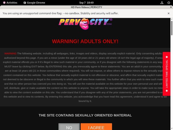 Perv City Discount Monthly