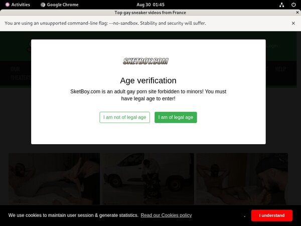 Sket Boy Active Password