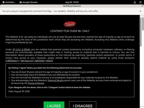 Str8boyzseduced Save 50% On 30Day Pass