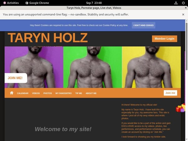 Tarynholz.modelcentro.com Free Memberships