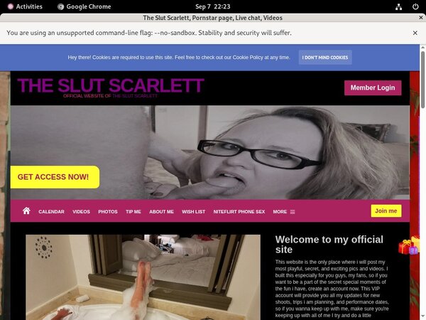 The Slut Scarlett Discount Trial Link