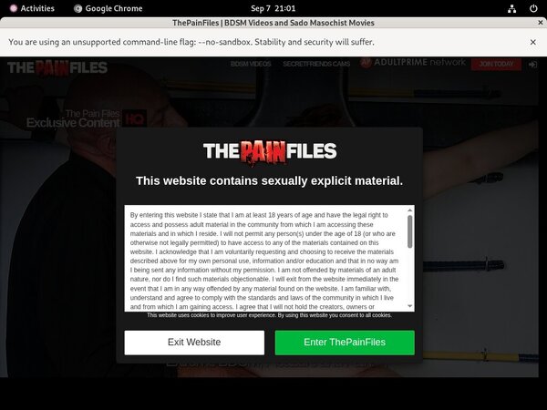 Thepainfiles.com Discount Order