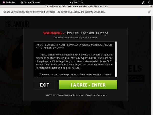 This Is Glamour Web Billing