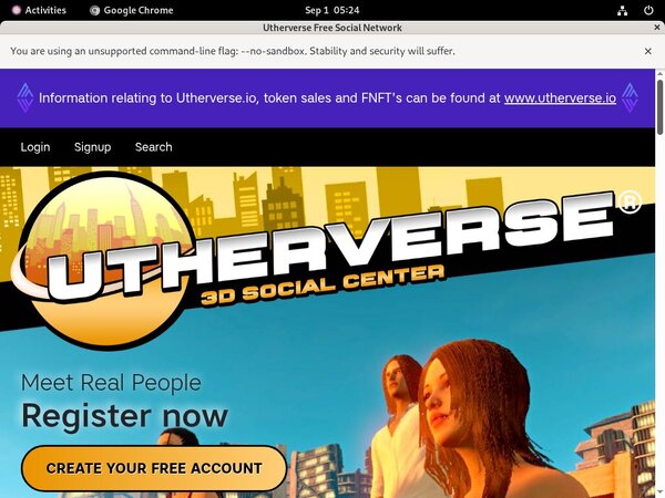 Utherverse Discount Rate