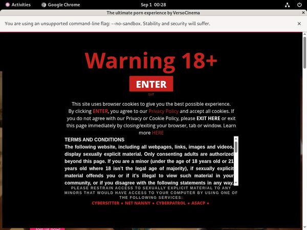 Verso Cinema Valid Account