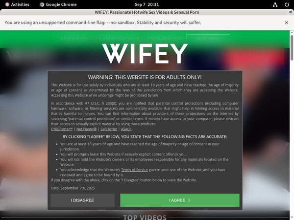 Wifey Parola D'ordine