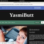 Yasmibutt.modelcentro.com Sex Tape