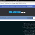 Zeus Callen Discount Links