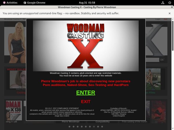 Account For Woodmancastingx.com