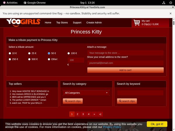 Trailer Princess Kitty