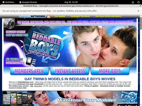 Beddableboys.com Hd Video