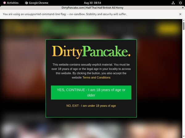 Dirty Pancake Accounts Daily