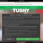 Tushy Sign Up Again